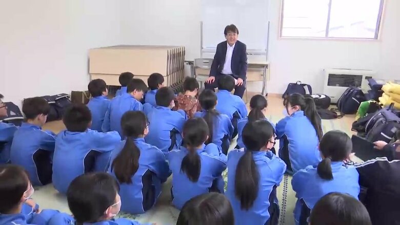 「局地激甚災害」指定へ岩手・大槌山林火災　吉里吉里学園中学部が全校集会、心身の健康状態を把握｜FNNプライムオンライン