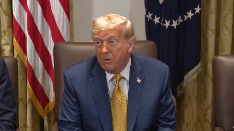 アメリカのトランプ大統領「輸入銅に50％の追加関税」表明　ラトニック商務長官「7月末か8月1日に発動する」｜FNNプライムオンライン