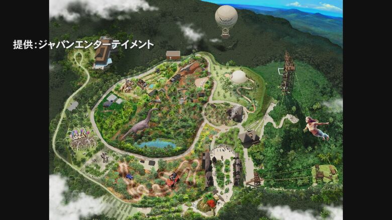 【JUNGLIA沖縄】自然をテーマにした22のアトラクションの全貌　開業は2025年7月25日｜FNNプライムオンライン