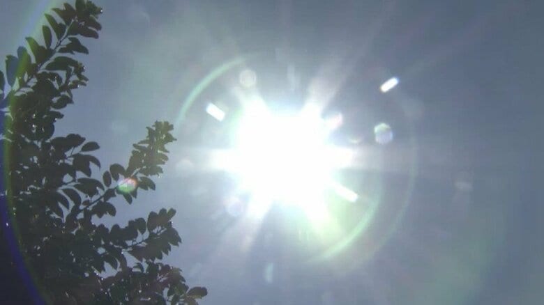 【速報】福岡県内で今年初の猛暑日に　太宰府市で35.2℃　こまめな水分補給や冷房使用など熱中症対策呼びかけ｜FNNプライムオンライン
