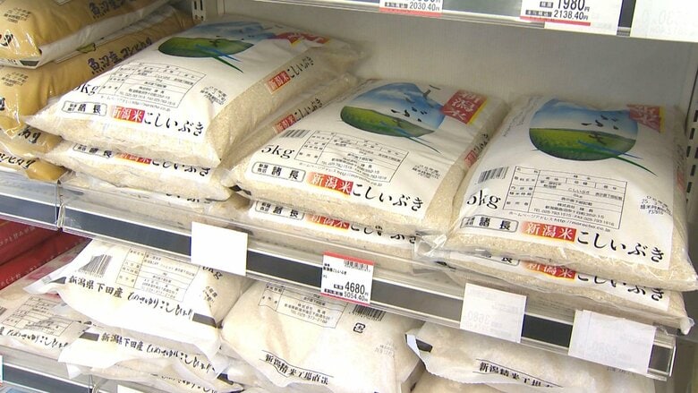 新潟のスーパーに“備蓄米”入荷せず！？米の高騰止まらず“逆転現象”も…価格の安い米がブランド米超え「ありえない状況」｜FNNプライムオンライン