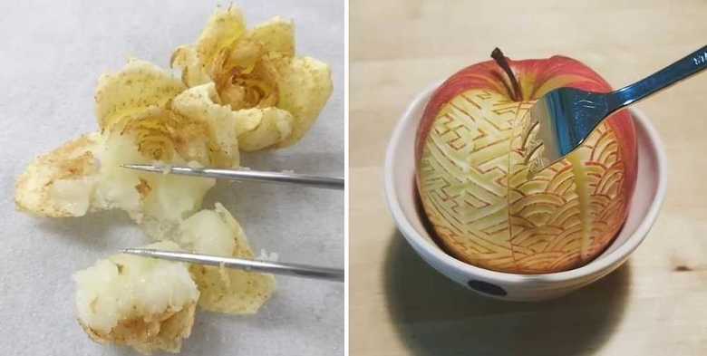もったいないけど美味しそう…