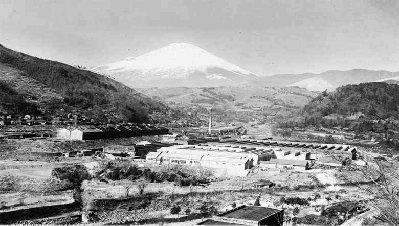 「富士紡績工場」 出典:小山町