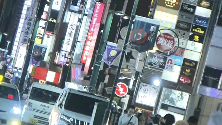 仙台市の歓楽街・国分町