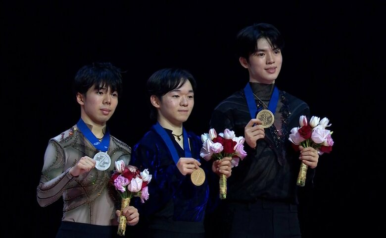 2024年の四大陸は3位表彰台に輝いた