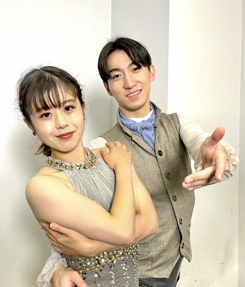 矢島 榛乃・松井 努夢組