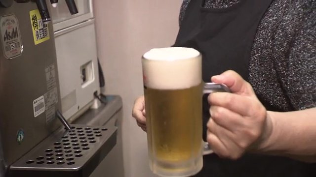 スーパードライ一筋の飲食店