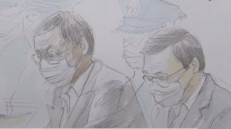 工藤会総裁・野村悟被告　工藤会会長・田上不美夫被告