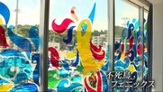 気仙沼市に宮崎県の「不死鳥」寄贈 ウォールアート展示記念式典 野田あすかさんも演奏披露