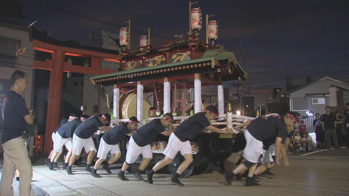 感動レベルに引き上げたい」長崎くんち新大工町「曳壇尻」 根曳全員初