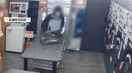 黒フードの男がわずか4分間の犯行で約20万円盗む…24時間営業のコインランドリーの両替機こじ開ける“現金ドロボー”　札幌市の別店舗でも