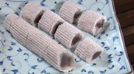 創業96年の老舗和菓子店 看板商品「嫁見餅」は柔らかい羽二重餅でこしあん包む…人気の「ぶどう大福」も