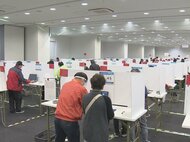 e-Taxの利用呼びかけ…所得税等の確定申告の受付始まる 会場では…