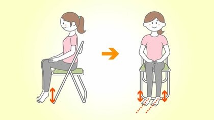 集中力が続かない人は「かかと」をトントン刺激してみて！ホルモンの分泌で脳が元気に。勉強や仕事、骨活に期待できる「かかとトレーニング」