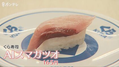 “全身トロ”？！「AIスマガツオ」が回転ずしに期間限定で登場　AI解析で養殖に成功　【大阪発】