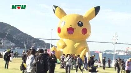 長崎がポケモン一色「ポケモンGO」リアルイベント9日まで フォトスポットなどチケットなしでも楽しめる