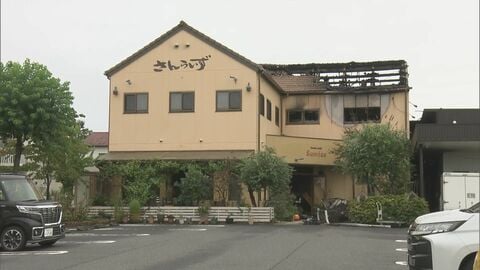 ケーキ店3人死亡火災　焼け跡からガソリン入れる携行缶　殺人と放火の疑いで死亡した会社役員の自宅を捜索　岐阜・本巣市