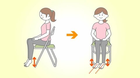 集中力が続かない人は「かかと」をトントン刺激してみて！ホルモンの分泌で脳が元気に。勉強や仕事、骨活に期待できる「かかとトレーニング」