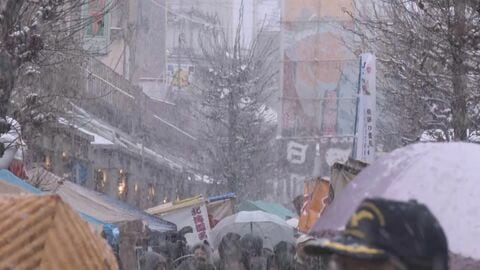 積雪が“1m超”の所も…東海3県は岐阜を中心に大雪 25日午後6時までに愛知の平地でも多い所で10cm予想