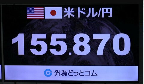 さらなる為替介入か円相場急激に円高進み、一時155円台に、片山財務大臣「私の方から申し上げることはない」