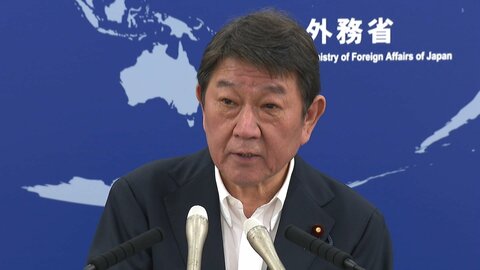 政府　イランに1000万ドル相当の人道物資支援へ　茂木外務大臣が閣議後会見で明らかに