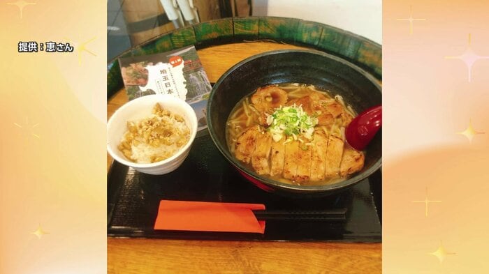 2019年に埼玉のイベントで恵さんが提供した肉タンメン