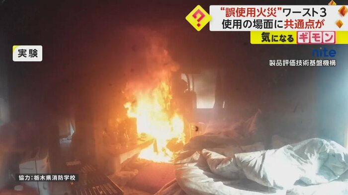 大きくなる炎