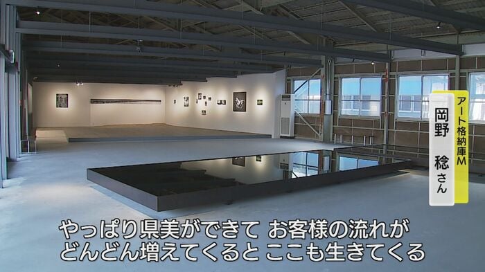 市内のギャラリーも開館効果に期待