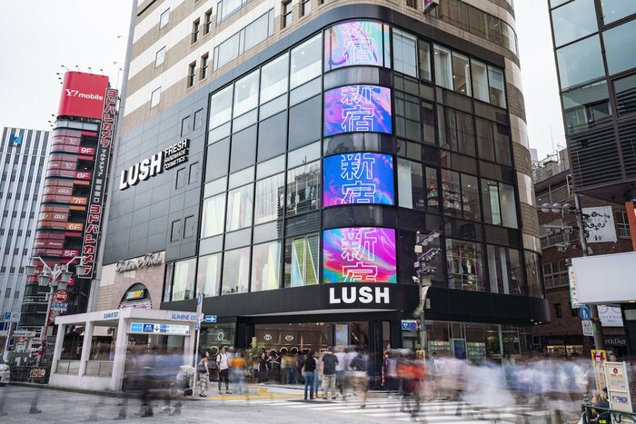 LUSH新宿店(提供:株式会社ラッシュジャパン)