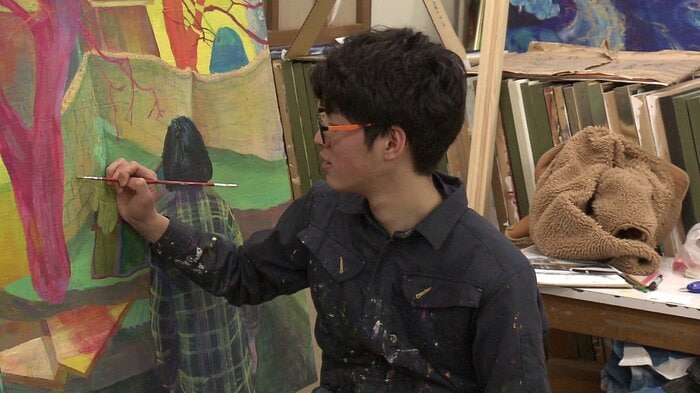 「どう見せたいかを実現できる絵を描きたい」と語る山田蓮人さん