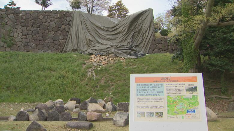 “全体の復旧に15年程度かかる”地震で甚大な被害の金沢城公園の石垣…能登の七尾城では地震で新たな歴史的発見も｜FNNプライムオンライン