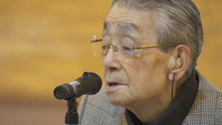 年々少なくなる「戦争体験者」 いまも講演を続ける富山大空襲を体験した90歳の男性【戦後80年】｜FNNプライムオンライン