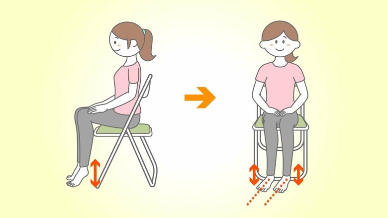 集中力が続かない人は「かかと」をトントン刺激してみて！ホルモンの分泌で脳が元気に。勉強や仕事、骨活に期待できる「かかとトレーニング」｜FNNプライムオンライン