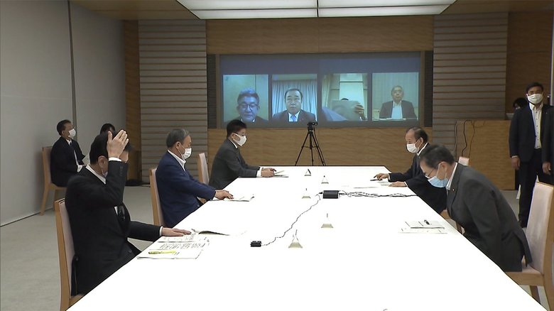 月例経済報告 景気判断据え置き