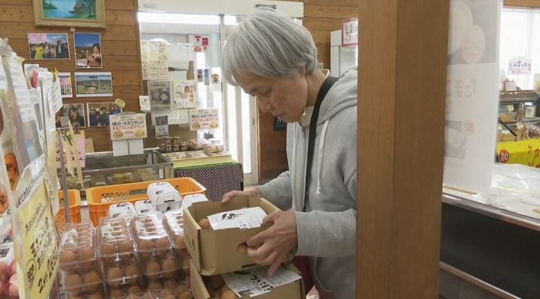 「これからも客に自慢の卵を」