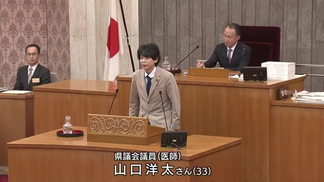 2024年3月4日　初めての一般質問に臨む　