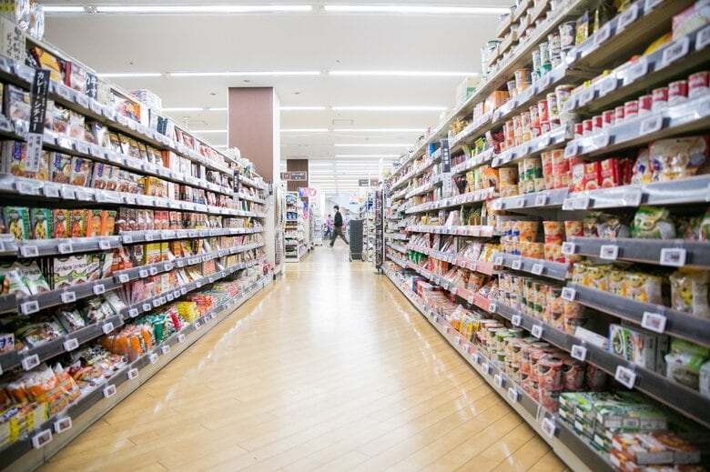 スーパーの品揃えレベルはゴールデンゾーンに並ぶ商品次第（画像：イメージ）
