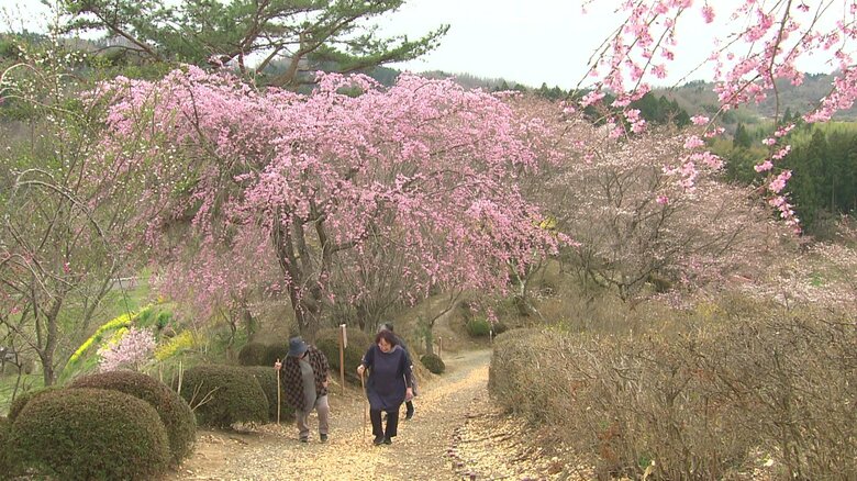 個人所有の公園を一般開放している