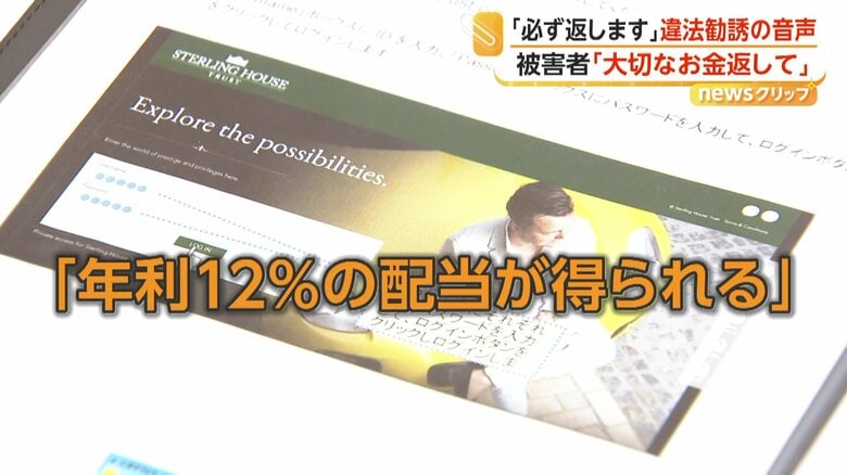 勧誘に使われていたとみられるパンフレット