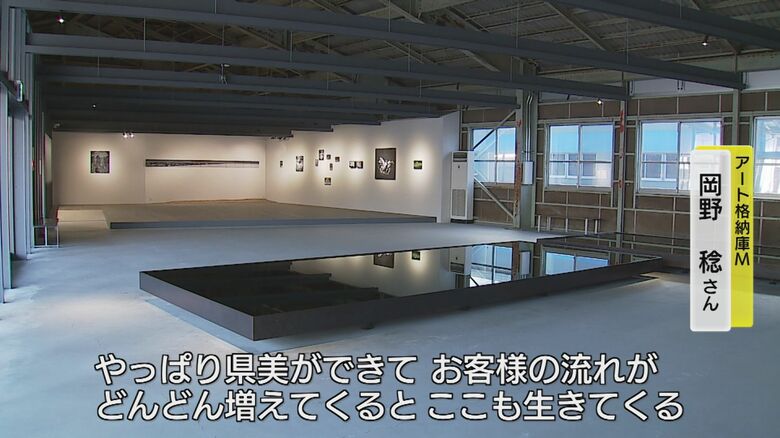 市内のギャラリーも開館効果に期待
