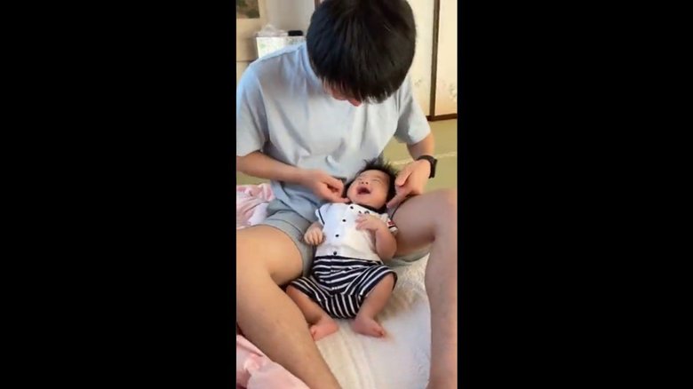 上機嫌なそうたくん