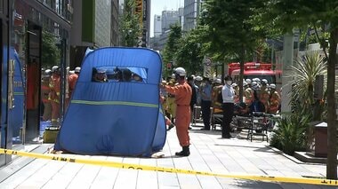 銀座「三井住友銀行ロビーで刺激臭」　男女25人が頭痛など訴え14人搬送　男が催涙スプレ…
