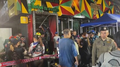 バンコクのパブで火災27人死亡　ブレーカーから出火か