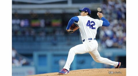 大谷翔平“二刀流封印”投手専念のメッツ戦登板で2勝目　13日のデッドボールの影響とロバーツ監督明かす