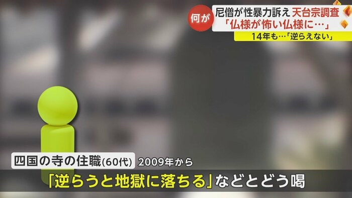 繰り返し性暴力を受けたという