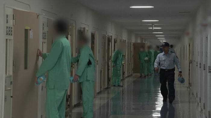 刑務作業は朝から始まる