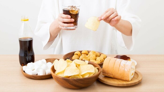 脂質と炭水化物の組み合わせに注意(画像はイメージ)