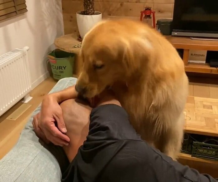 手で守っても頭を狙ってくる
