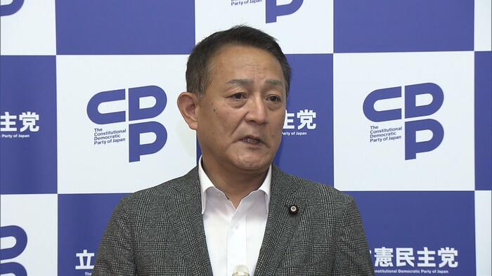 慎重な発言を求めた立憲・斎藤国対委員長（29日）