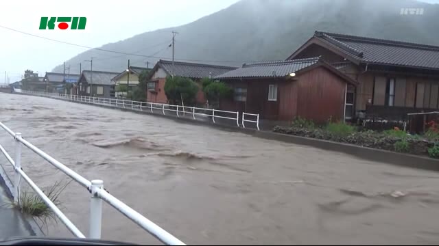 梅雨前線が対馬海峡付近に停滞 長崎県では11日にかけても大雨のおそれ
